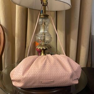 Adrienne Vittadini Pink Woven Bag